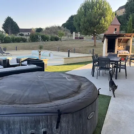 فيلة Maison 6km De Sarlat Piscine Chauffee Et Jacuzzi